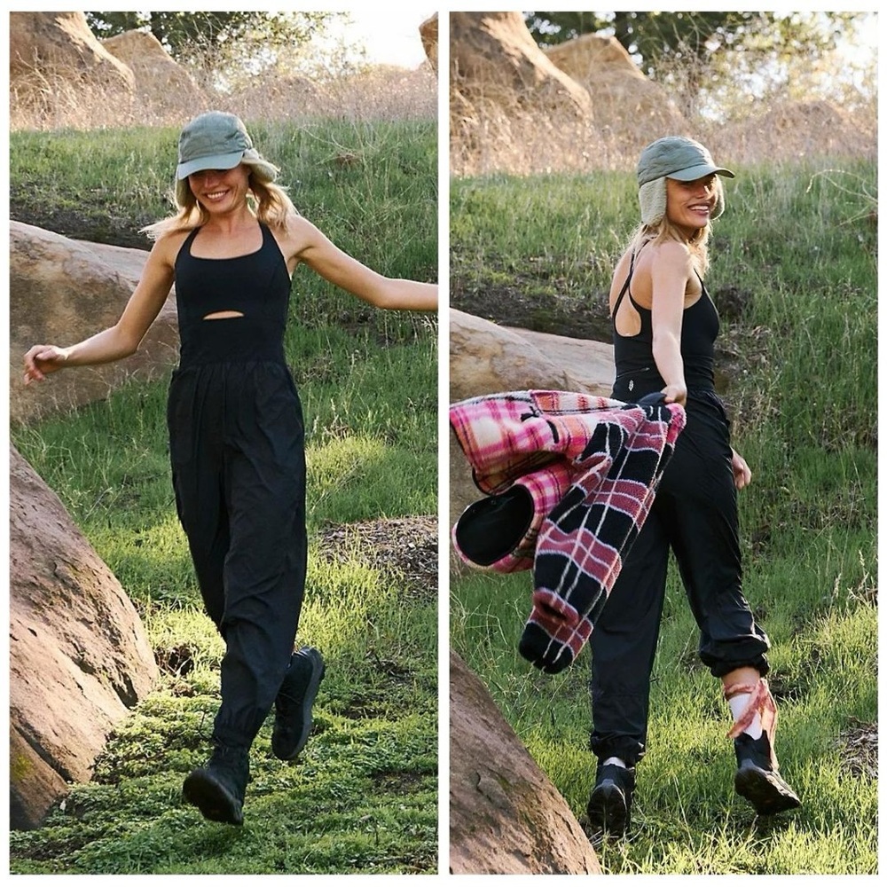 Free People Righteous Onesie in Black